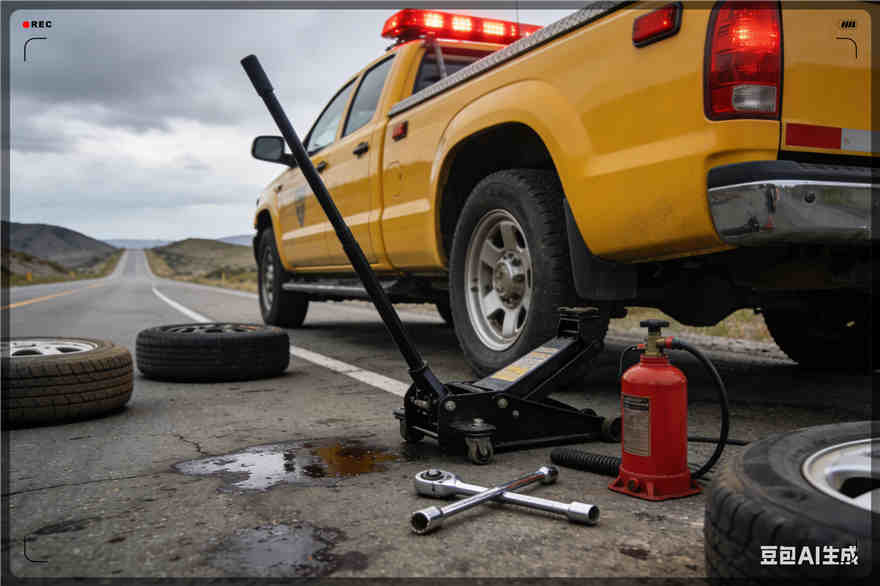 双阳区爆胎道路救援-汽车换轮胎